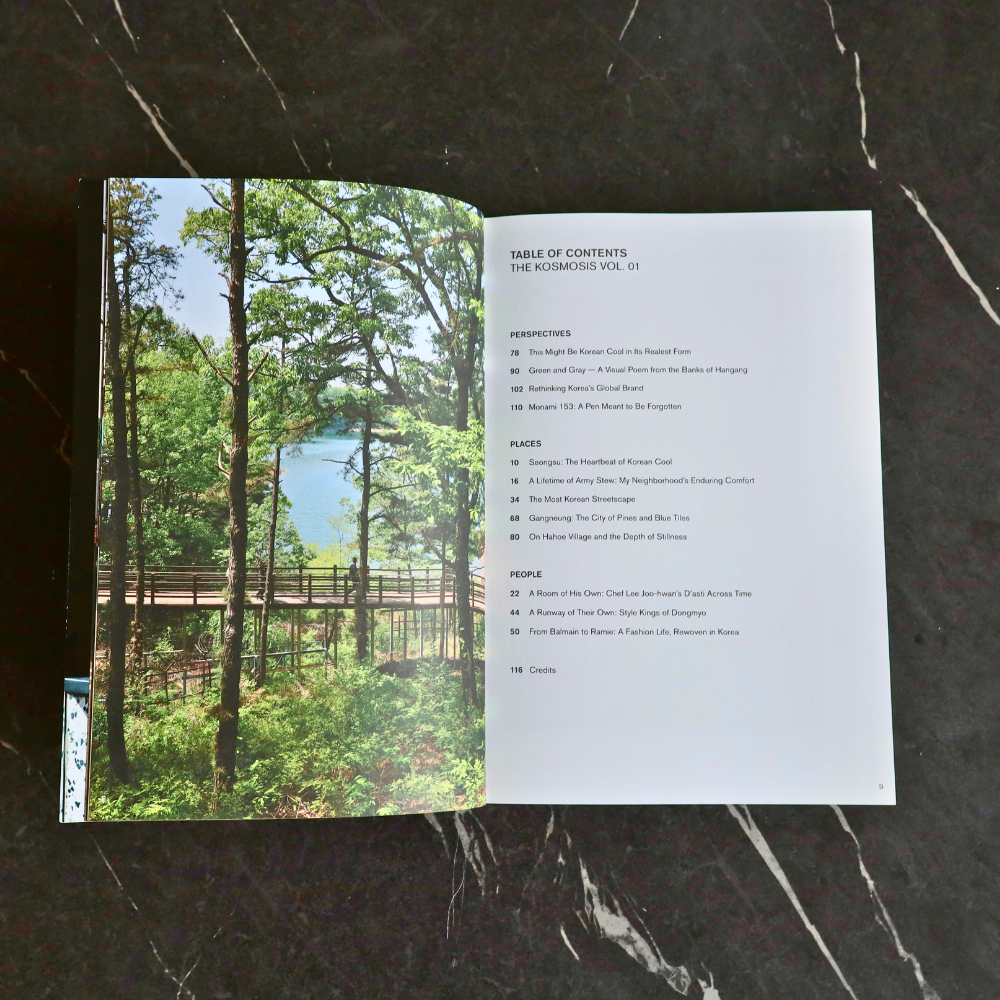 The Kosmosis Vol.1 – Perspectives, Places and People.